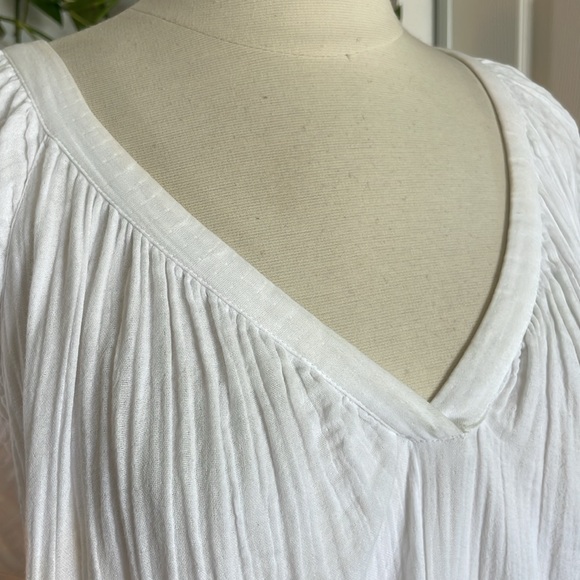 🦢🤍White Summer Cotton Dress🤍🦢 - Picture 8 of 10